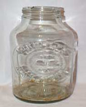 Horlicks Malted Milk Glass Jar