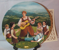 "Do-Re-Me" Second Plate in the Sound of Music Series