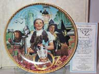 Wizard of Oz 50th Anniversary Plate, Hamilton