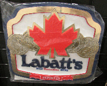 Labatts Beer Plaque