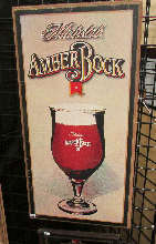 Michelob Amber Bock wooden sign