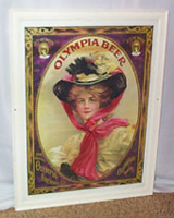 Olympia Beer Framed Poster