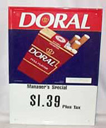 Doral Cigarettes Metal Sign