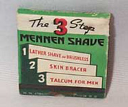 Mennen Shave Matchbook