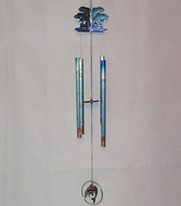 Blue Dolphin Wind Chimes